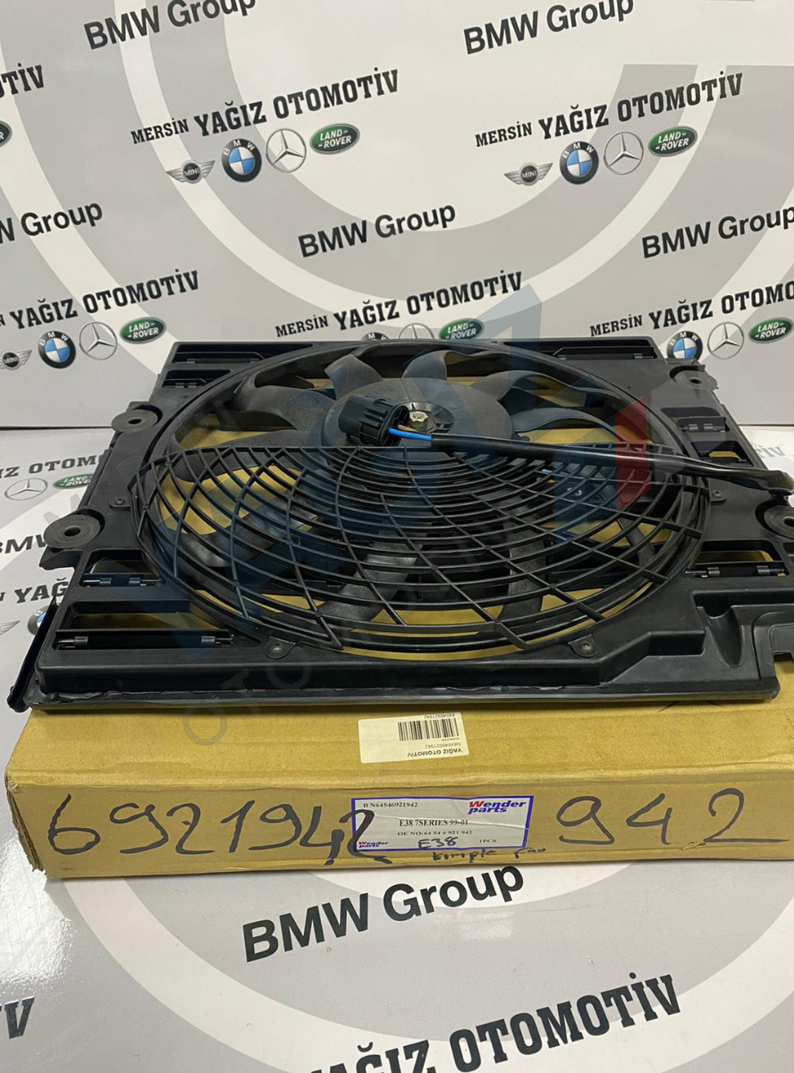 E38 RADYATÖR FANI KOMPLE 6921942 - Görsel 3