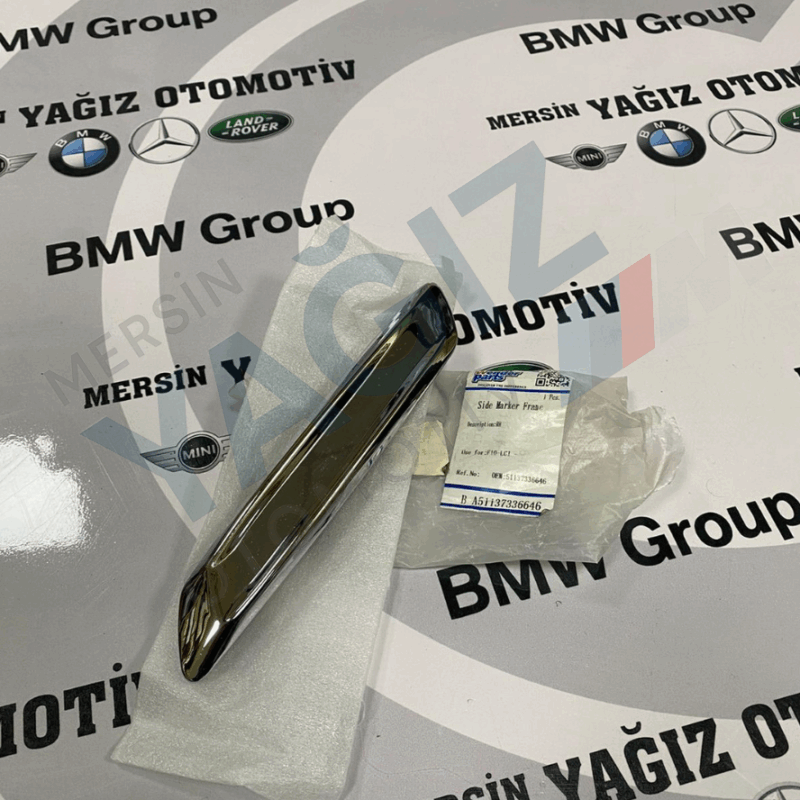 ÇAMURLUK BRAKETİ ÖN F10 LCI KROM 7336646 51137336646