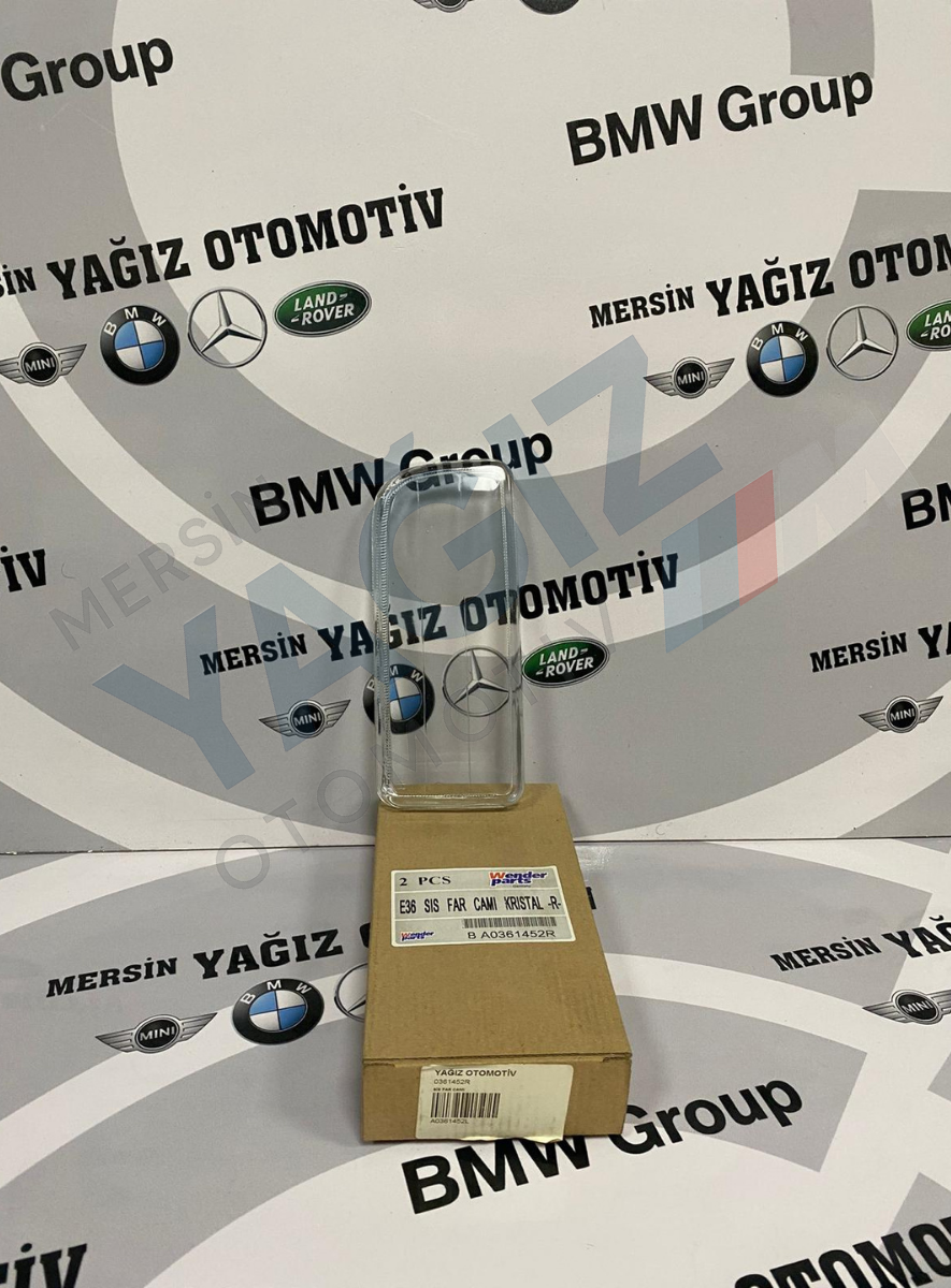 E36 SİS FARI CAMI SAĞ 0361452R