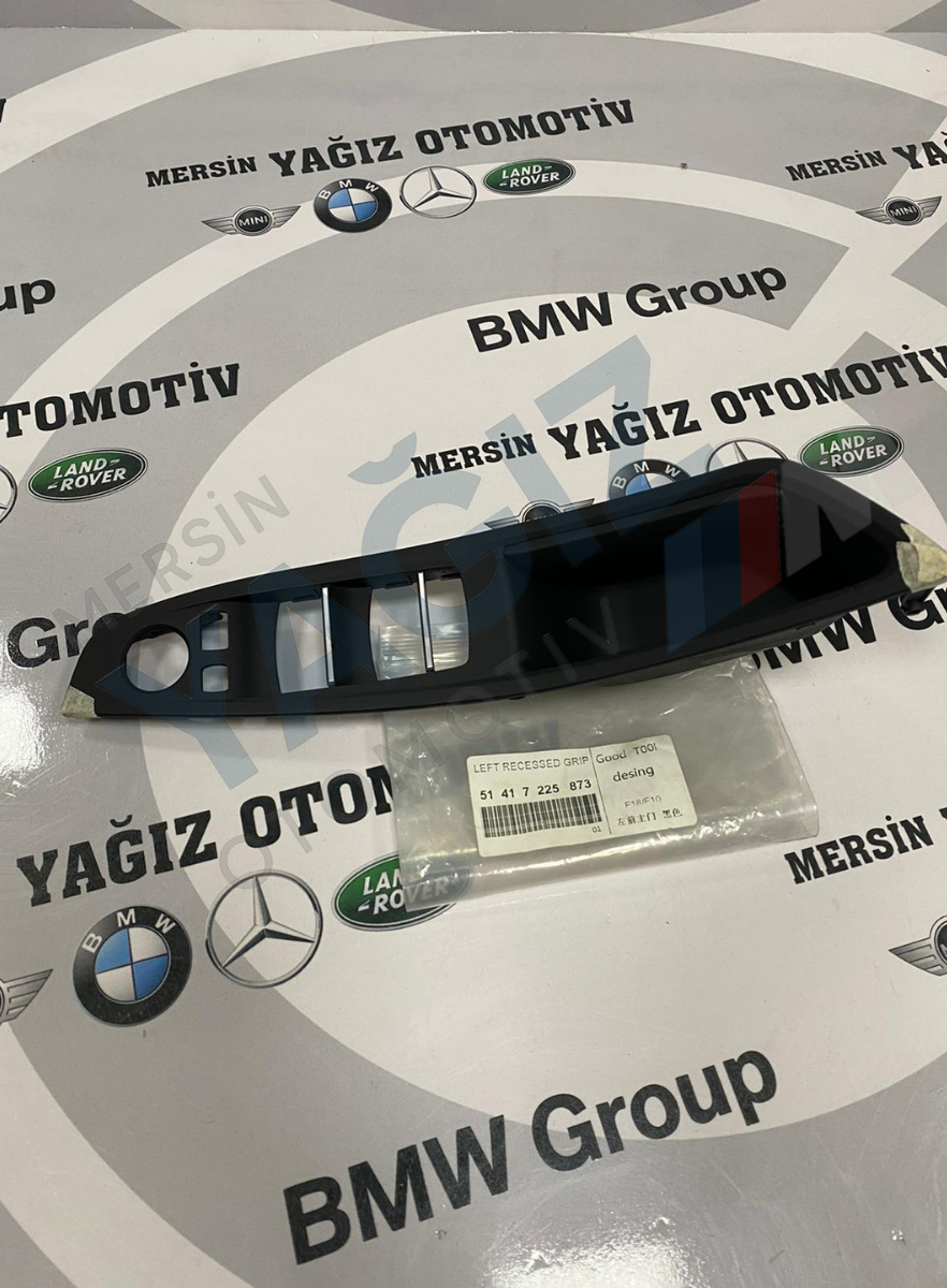 ÖN SÜRÜCÜ KAPI KOLU F10 SİYAH 7225873 51417225873