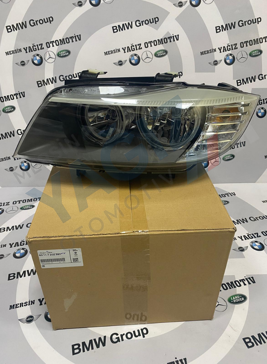 ORJİNAL E90 E91 SOL FAR 7202581 63117202581 - Görsel 2