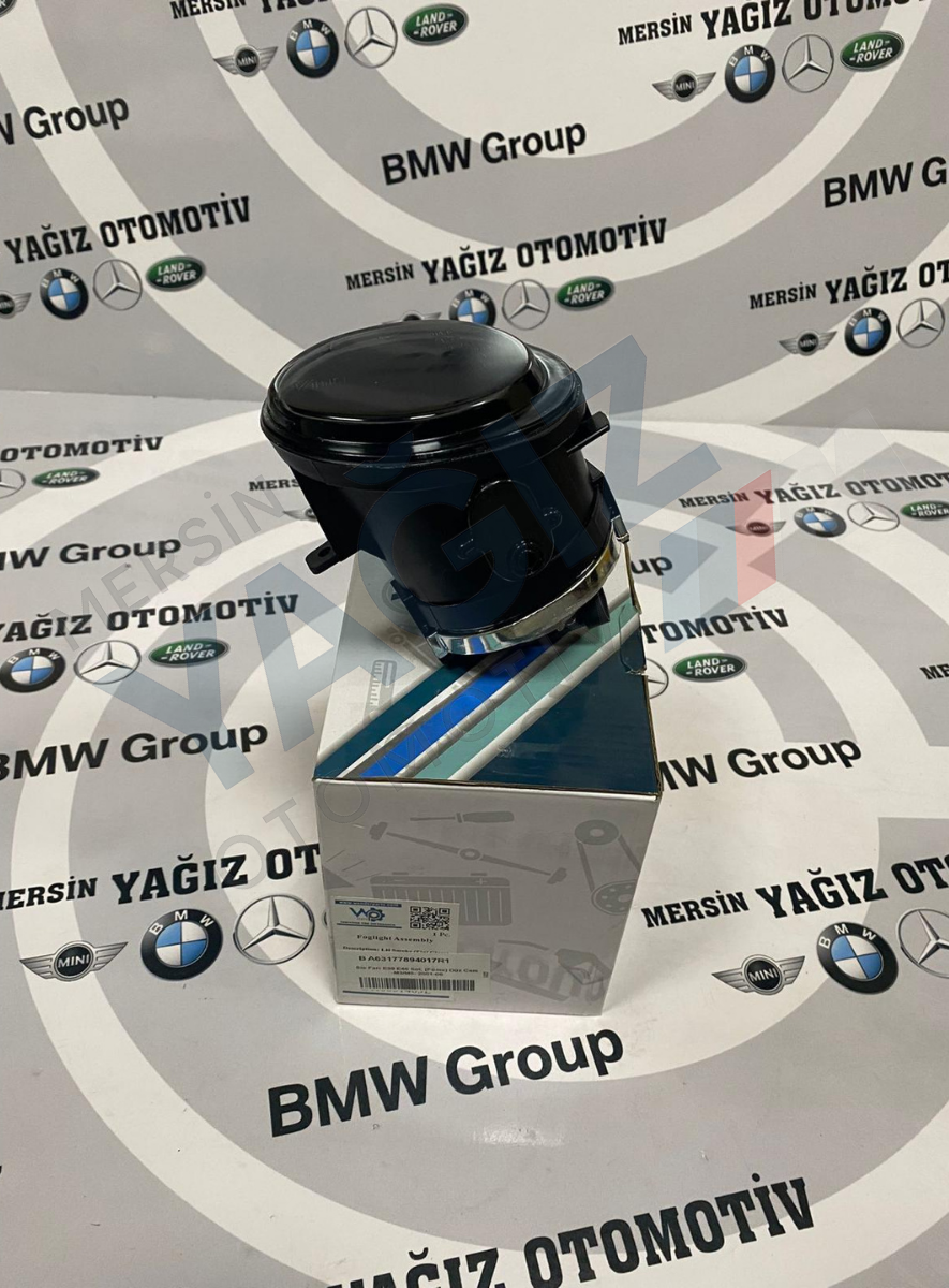 E39 E46 SOL SİS FARI FÜME DÜZ CAM 7894017 63177894017 - Görsel 3