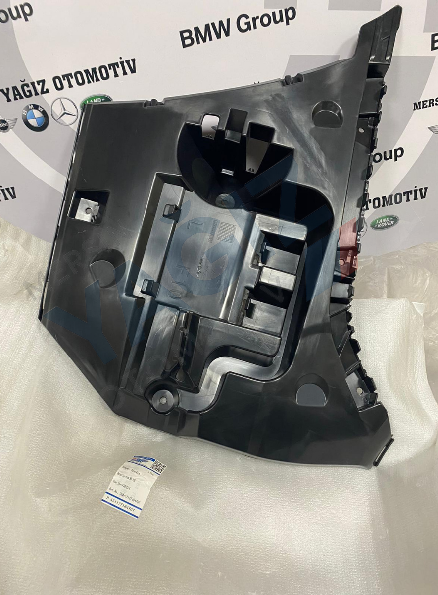 SOL ARKA TAMPON BRAKETİ F10 7184767 51127184767 - Görsel 3