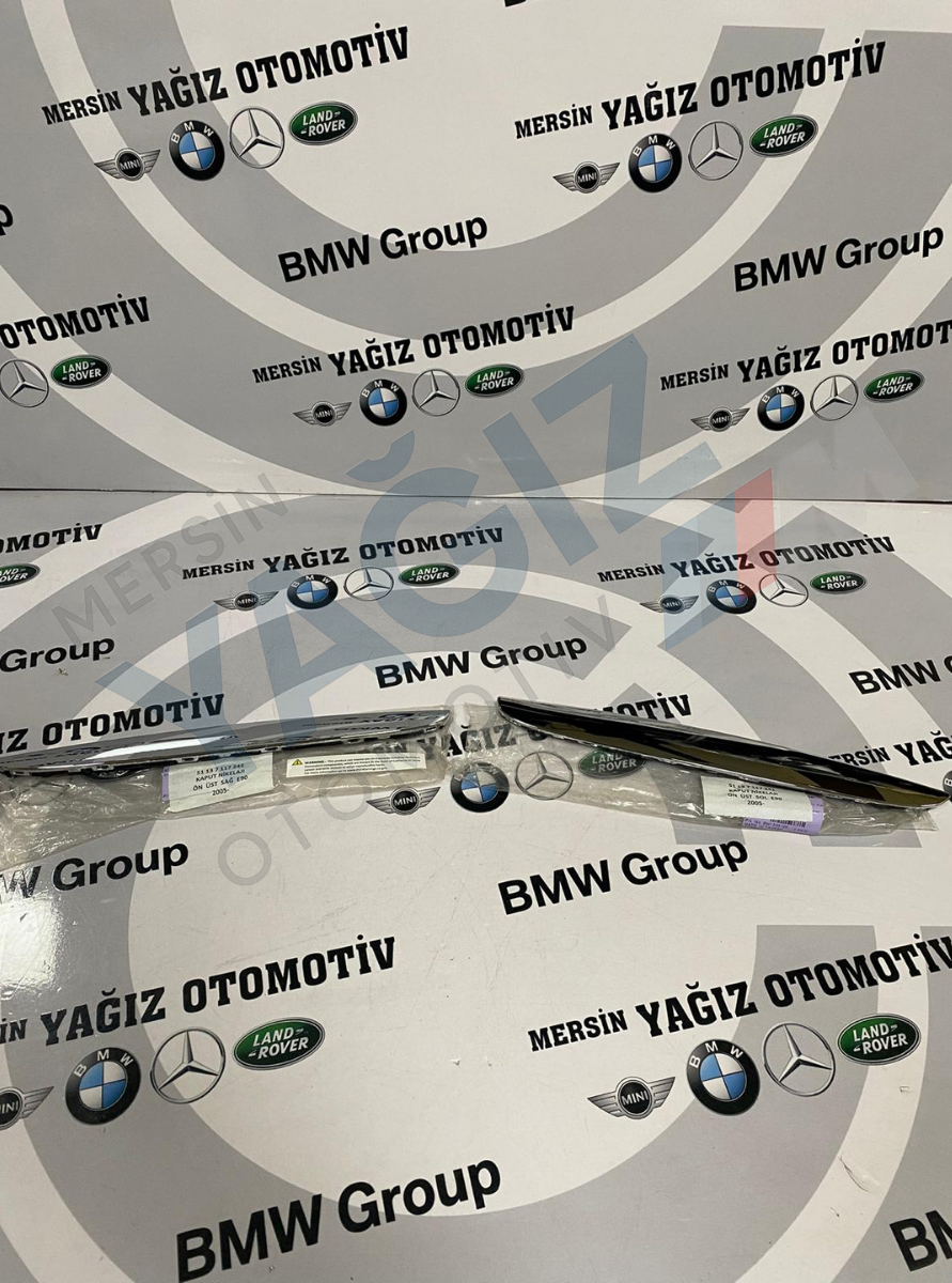 E90 KAPUT NİKELAJI ÖN ÜST SAĞ-SOL 7117241-7117242