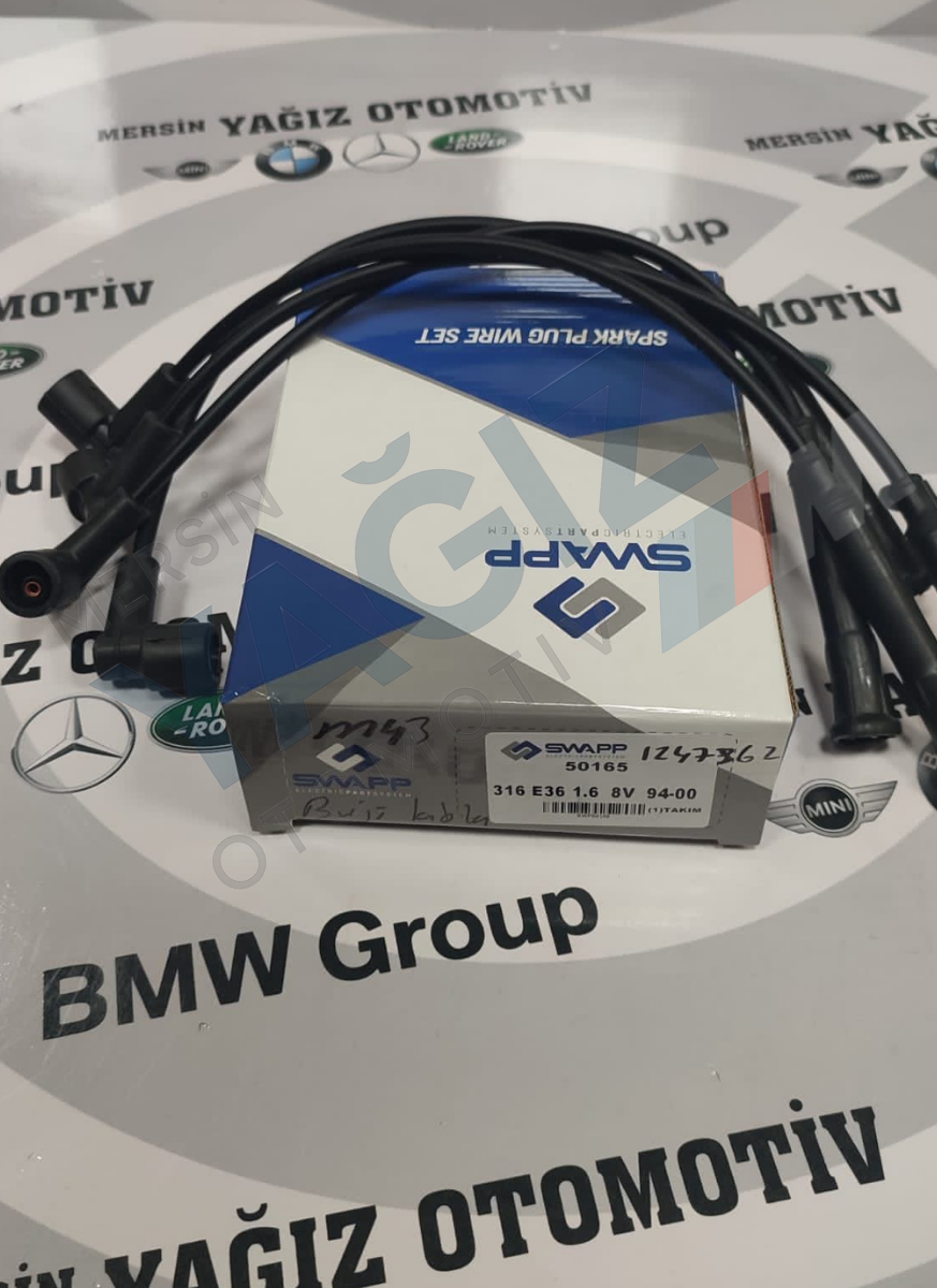 SWAPP BUJİ KABLOSU E36 M43 BUJİ KABLO SETİ 1247362