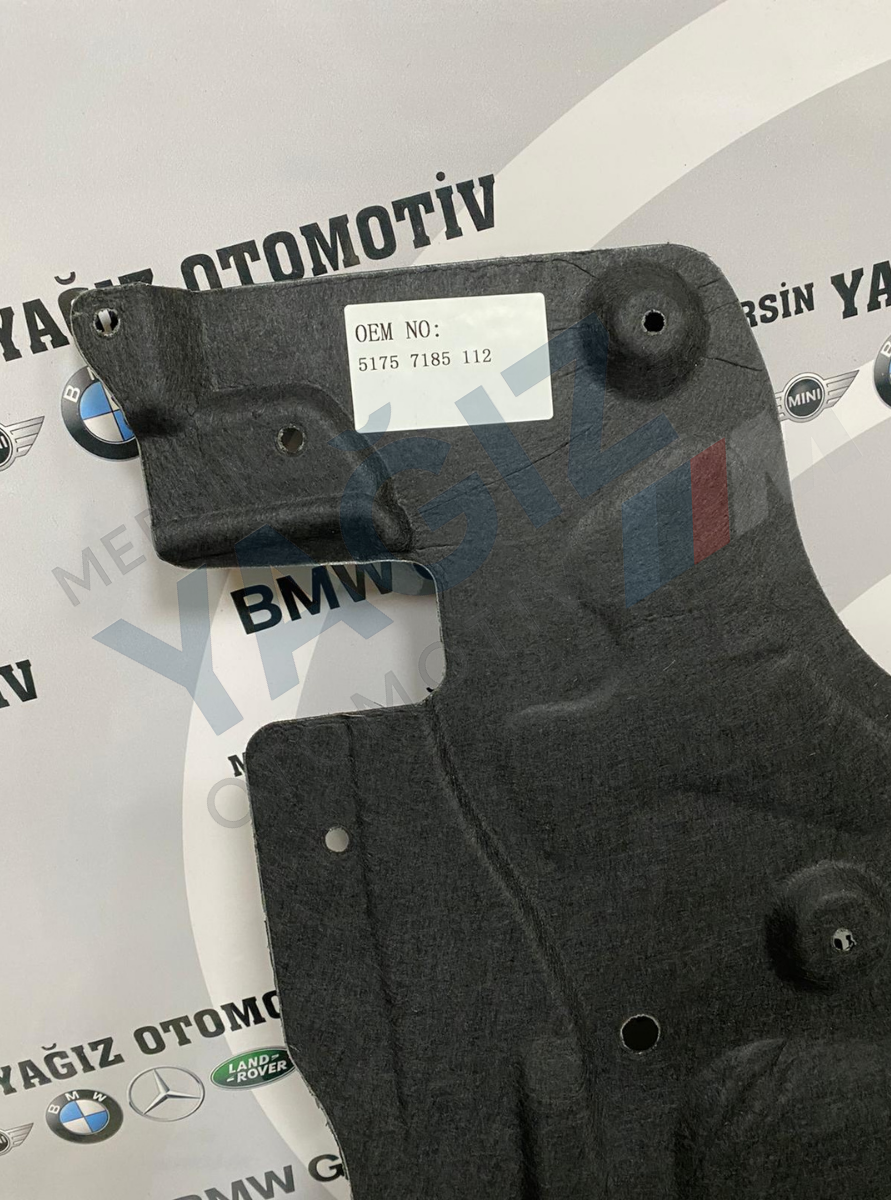 BMW F10 525 N47 ALT MUHAFAZA 51757185112 - Görsel 2