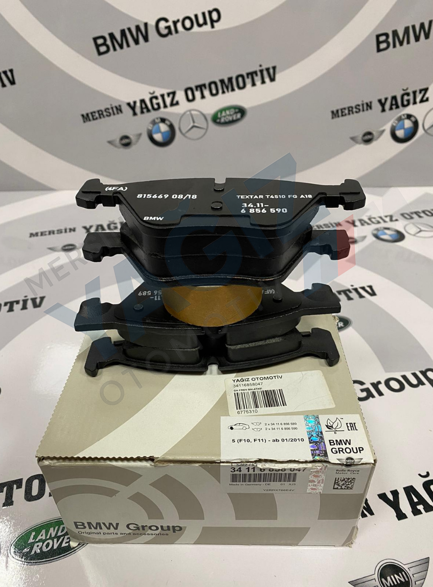 BMW F10 ÖN BALATA 34116858047 - Görsel 3