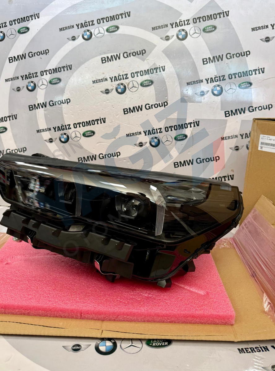 BMW 5 SERİSİ G60 G61 SHADOW ADAPTİVE LED FAR 24-25 ORJİNAL - Görsel 5
