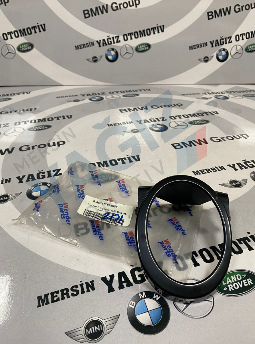 E46 SİS FARI ÇERCEVESİ SAĞ 7893068 51117893068