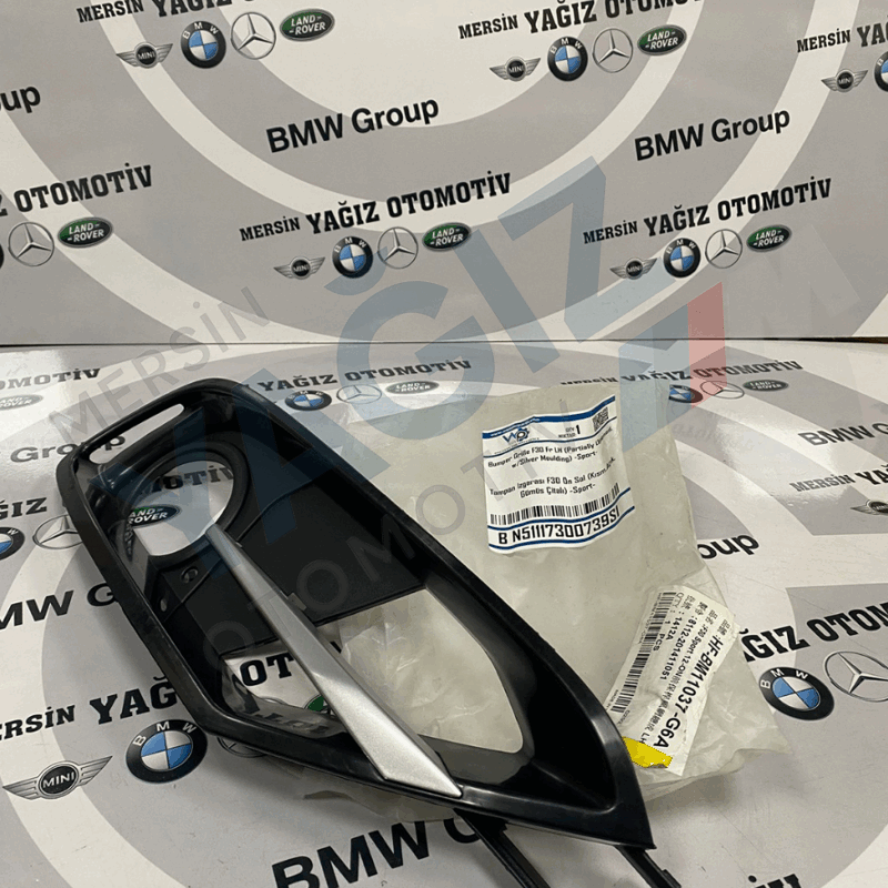 F30 ÖN SOL TAMPON IZGARISI KISMEN AÇIK 7300739 51117300739