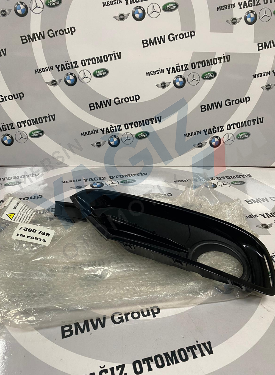 F30 SİS FARI TAMPON IZGARASI KAPALI SAĞ ÖN 7300738 51117300738