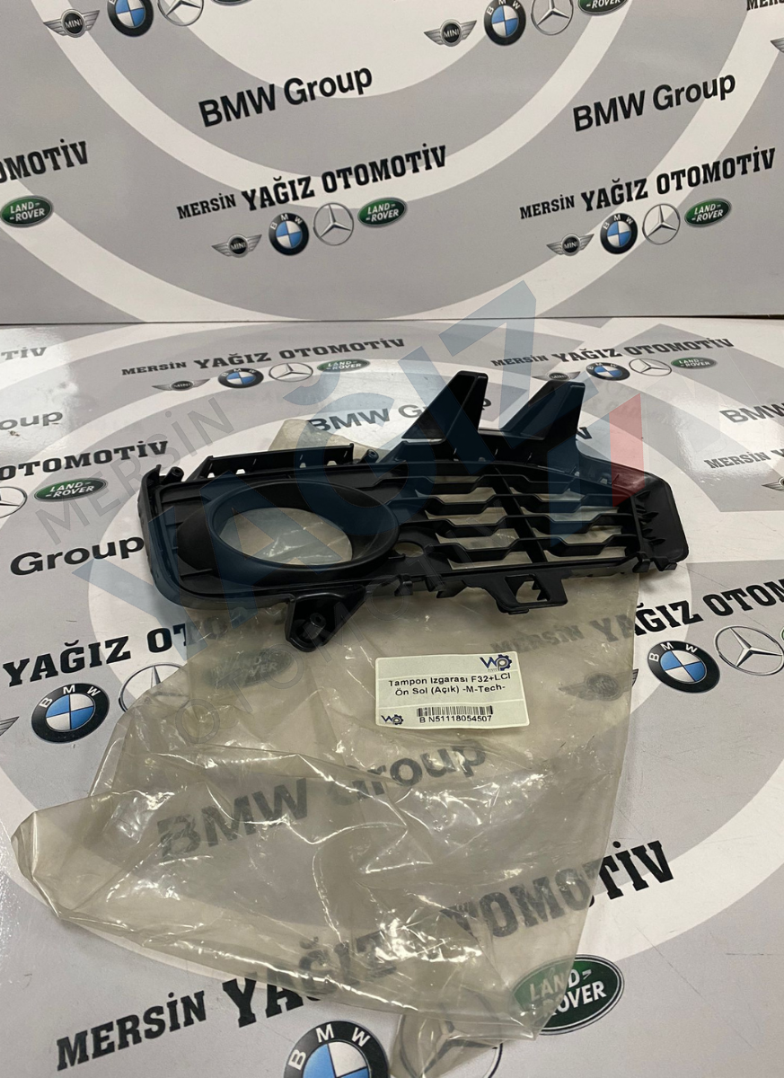 F32 ÖN SOL AÇIK TAMPON IZGARASI 8054507 51118054507