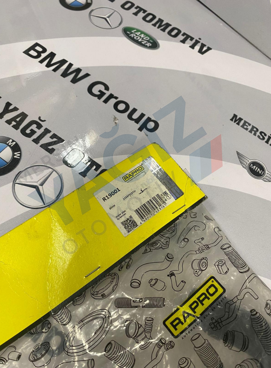 R19001 KALORİFER HORTUMU E60 7519710 - Görsel 2