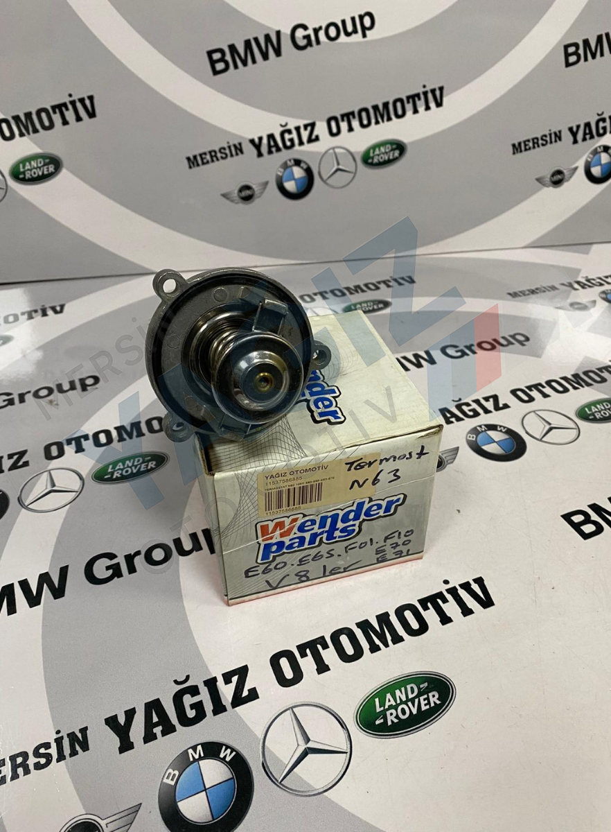 N63 E60 E65 F01 F10 E70 E71 V8LER TERMOSTAT 7586885 - Görsel 2
