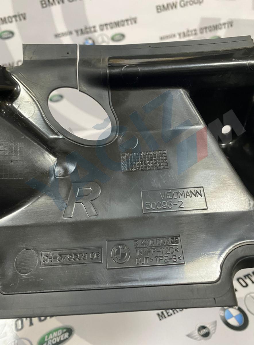 ORJİNAL BMW E83 ÖN SAĞ HAVA KANALI 3400062 51713400062 - Görsel 2