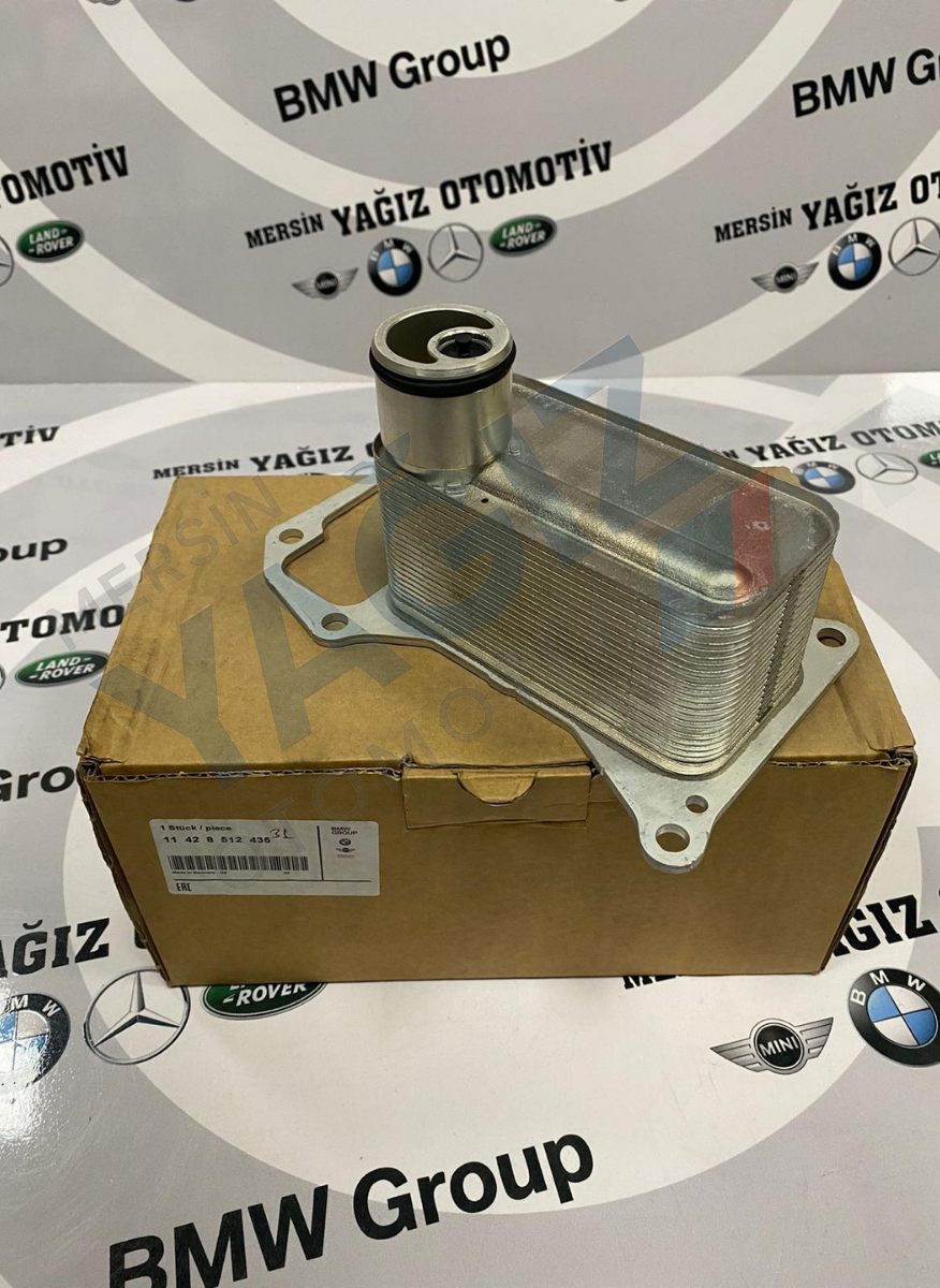 ORJİNAL F10 E70 E90 BMW MOTOR YAĞ RADYATÖRÜ 11428512435 - Görsel 2
